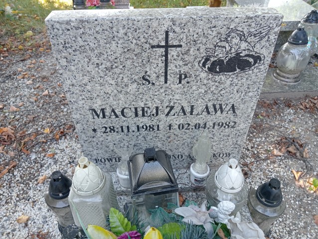 Maciej Zaława 1981 Śmiałowice i Marcinowice - Grobonet - Wyszukiwarka osób pochowanych