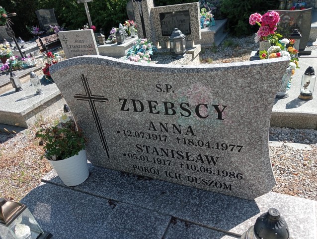 Stanisław Zdebski 1917 Śmiałowice i Marcinowice - Grobonet - Wyszukiwarka osób pochowanych